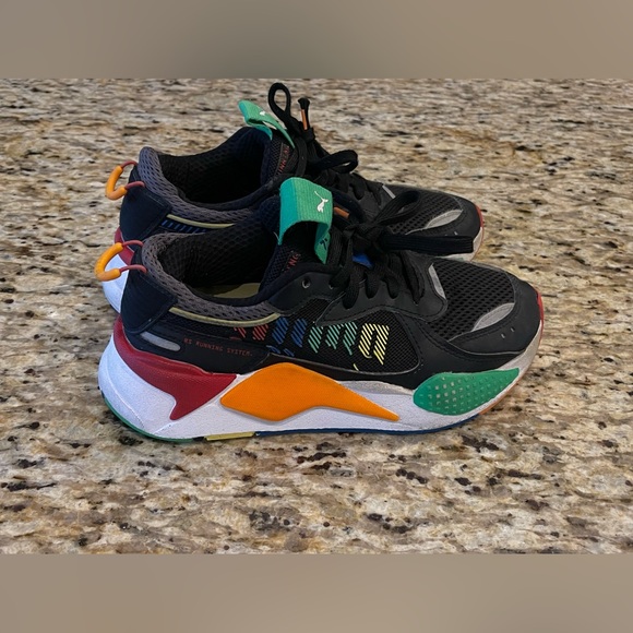 Puma Sneakers RS-X Bold Andean Running System Kids Shoes size 3.5 youth, GUC - Picture 1 of 6